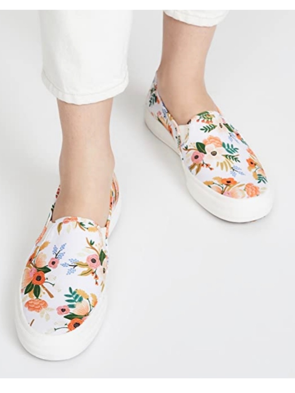 Keds x Rifle Paper Co. Double Decker Meadow Sneakers, 11